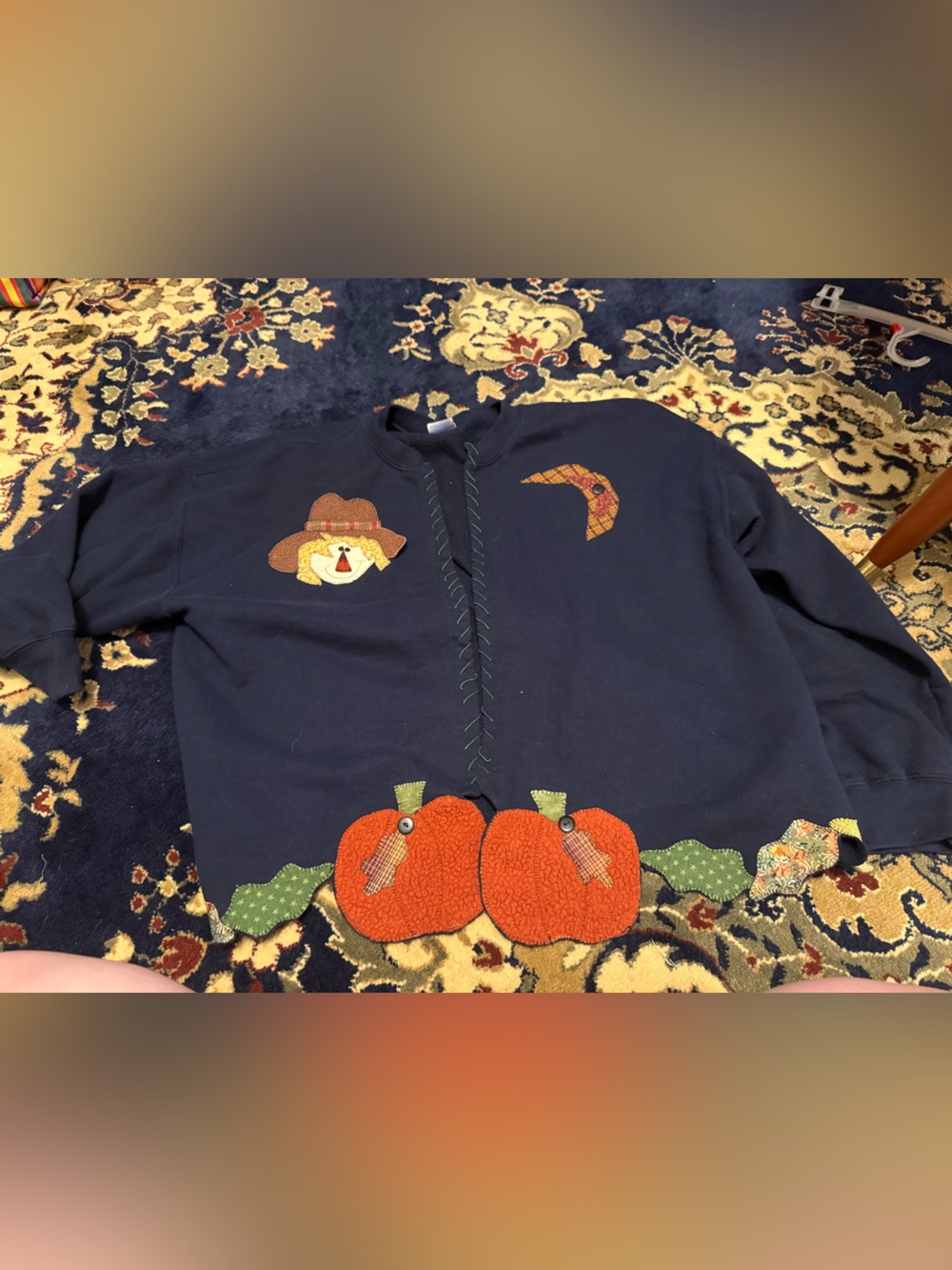 Handmade fall cardigan